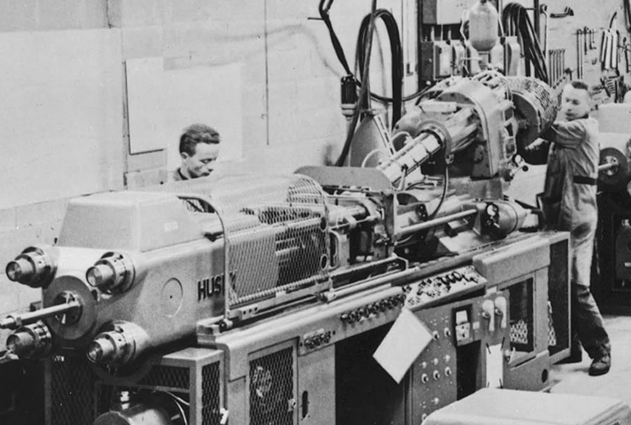 Old factory machinery